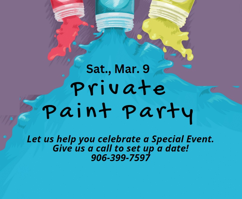 Private Paint Party - Sat, March 9